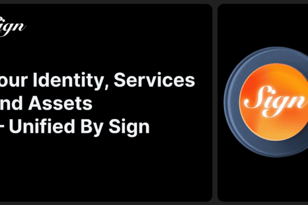 Your Identity, Services, and Assets — Unified by Sign